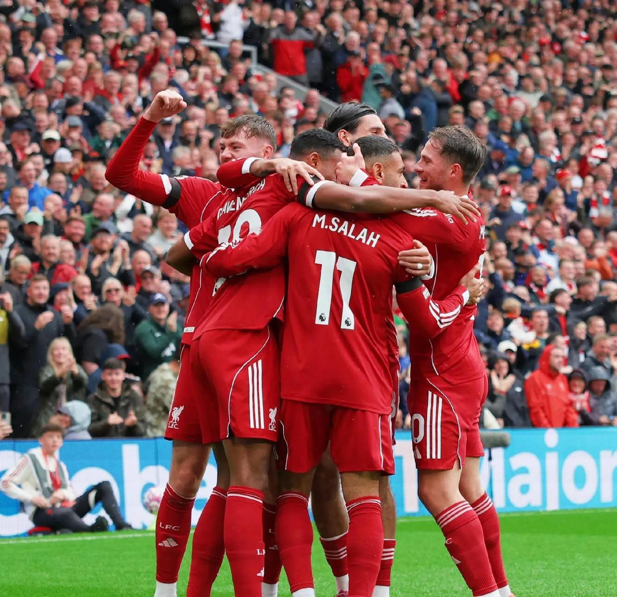 利物浦英超主场不败